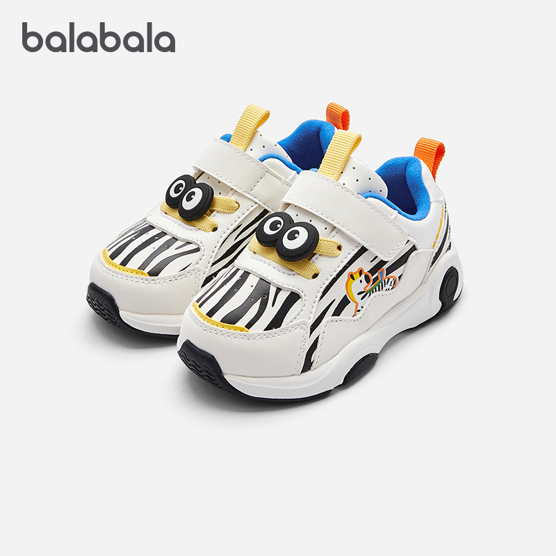 巴拉巴拉男童学步鞋宝宝跑步鞋冬