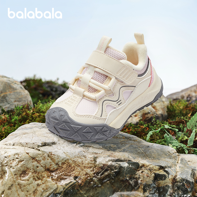 巴拉男女童婴儿软底防滑学步鞋秋