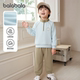 童装 巴拉巴拉男童长袖 新款 宝宝运动两件套儿童卫衣2026春装 小 套装