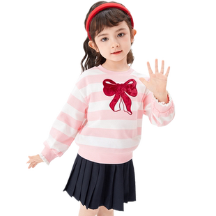 巴拉巴拉女童JK套装小童宝宝精致学院风制服两件套冬装新款童装潮