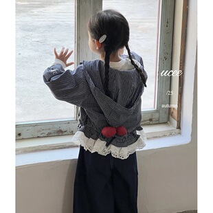 韩系时尚女宝宝2026新款洋气女童春装春款春季女童外套春秋薄款