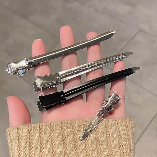 新款简约发根蓬松无痕化妆发夹刘海鸭嘴夹定型夹子头饰