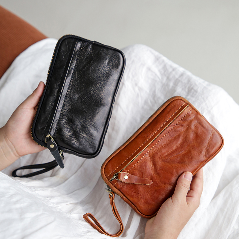 漫色女士手拎包头层牛皮大容量