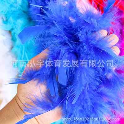 火鸡火片装毛条2米火片毛巾条3MFH5克 灯饰装辅料围服拖尾圣诞饰