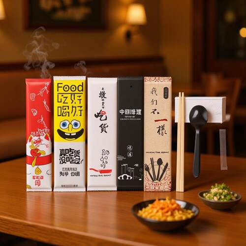 dsz一次性筷子四件套商用竹制