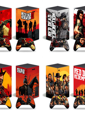 XBOX SERIES X游戏主机贴纸 red dead redemption 2 时尚炫酷贴纸