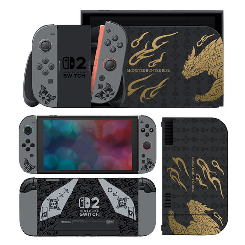 适用于switch2贴纸保护膜任天堂switch2掌机贴膜怪物猎人塞尔达