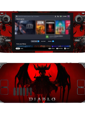 steamdeck游戏主机贴纸STEAMDECK痛贴暗黑破坏神4限定Diablo IV
