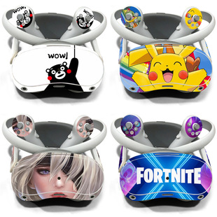 卡通贴纸Skin VR彩贴膜粘贴保护设备不留胶 Sticker Neo4 Pico