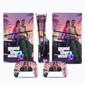 slim轻薄款 PS5slim贴纸新款 PS5 游戏机痛贴slim贴膜GTA6游戏磨砂