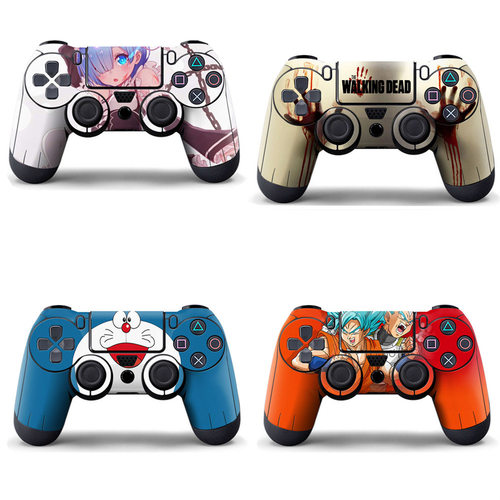 PS4手柄全包贴纸 彩贴PS4贴膜ps4 slim手柄痛贴PS4 PRO 动漫少女
