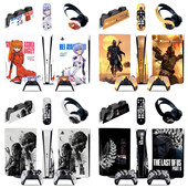 游戏机贴纸 5合1贴纸套装 STICKER卡通膜 贴贴纸 时尚 PS5