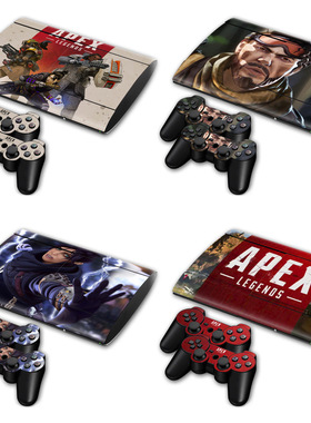 ps3 super slim 4000 skin sticker游戏机贴纸APEX LEGENDS英雄