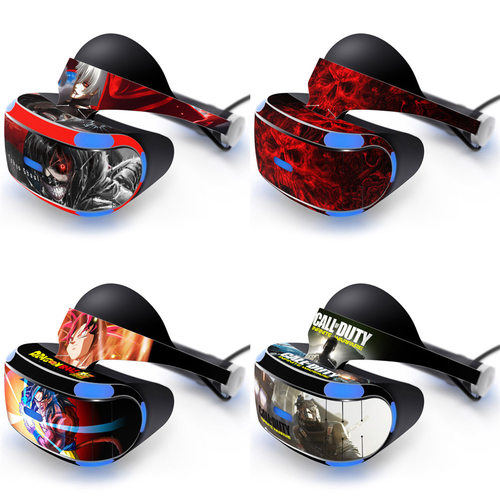 PS4 VR1 PS VR1贴纸 PSVR1眼镜头盔贴膜彩贴机身保护膜