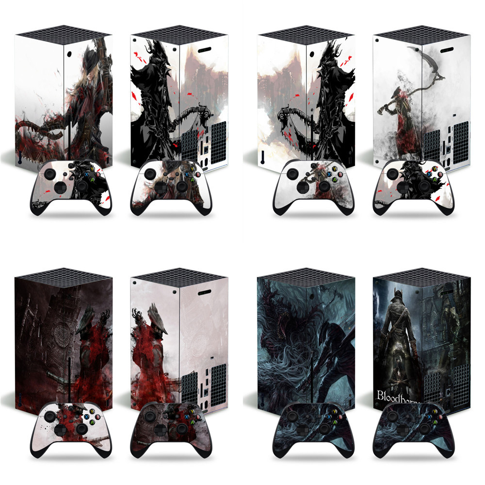 XBOX Series X 游戏机主机彩贴  Bloodborne 血源 skin sticker