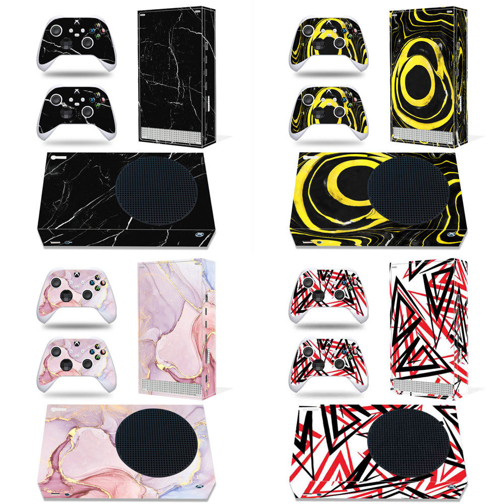 XBOX SERIES S 游戏机全身贴纸卡通  大理石 电影主题彩贴 防刮保