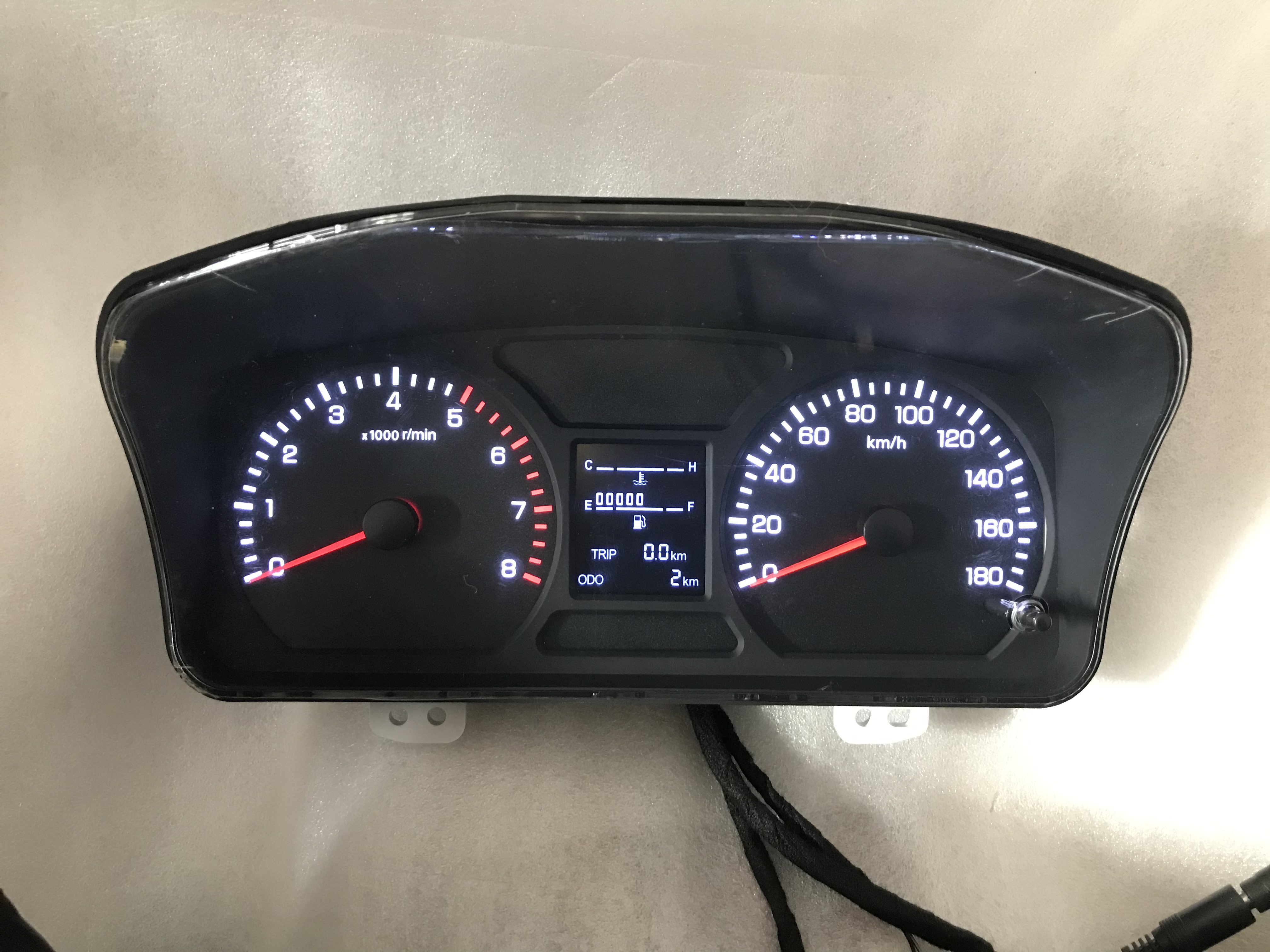 福田祥菱M1M2V1仪表盘改装车速里程表码表油表补跑表器调里程线束