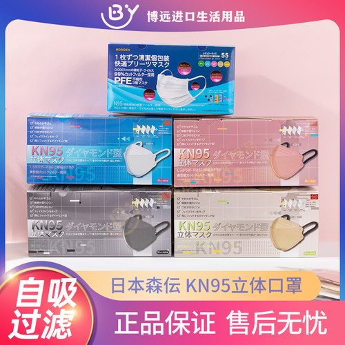 出口日本森伝口罩独立包装