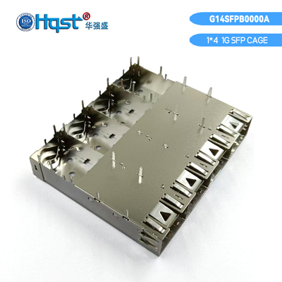 G14SFPB0000A SFP 4口千兆笼子  焊接式 不锈钢 工厂直销