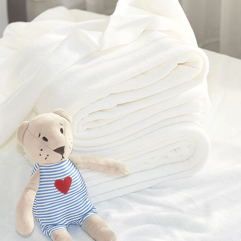 婴儿竹棉单面毛巾布料可DIY宝宝洗脸巾围嘴毛巾毯面料做被罩床单