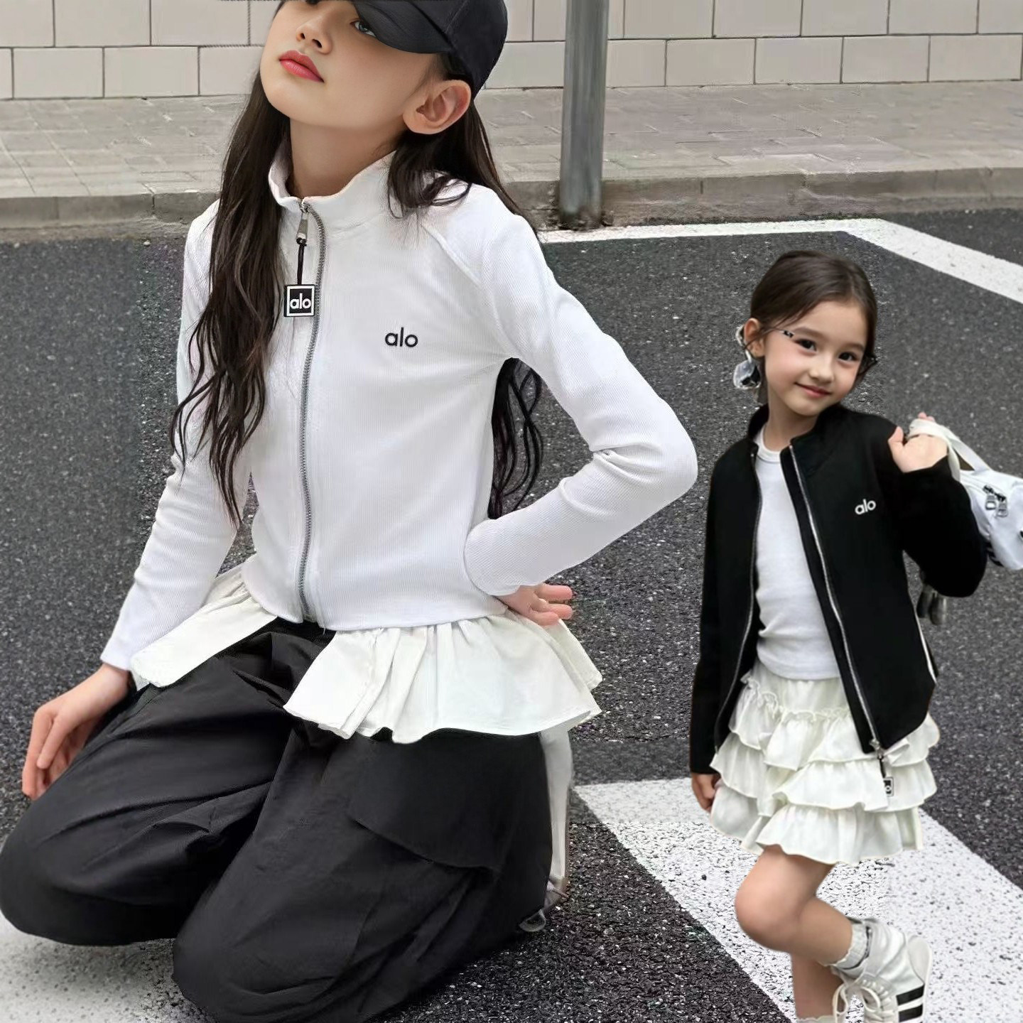 女童瑜伽运动外套卫衣2025新款儿童洋气时髦春秋装女孩短款上衣,童装/婴儿装/亲子装,普通外套,淘宝优惠券,粉丝福利购,淘宝优惠卷