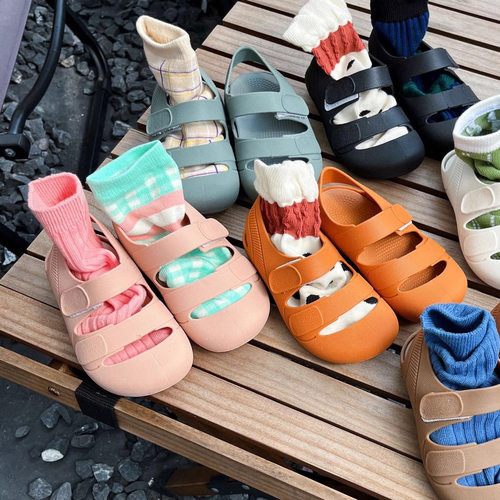 男女童凉鞋夏季新款魔术贴