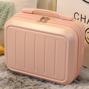 旅大侠手提箱女时尚 耐用行李箱学生收纳防水化妆箱小型轻便旅行箱