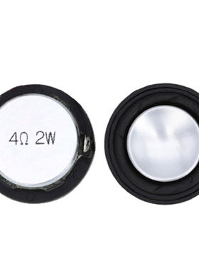 DIY小喇叭27 28mm 2.8CM 4欧 8R 2W3瓦扬声器布边全频音响喇叭1寸