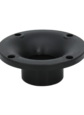 3寸小尺寸喇叭号角80mm高音头塑料号筒螺纹口34mm音箱维修配件