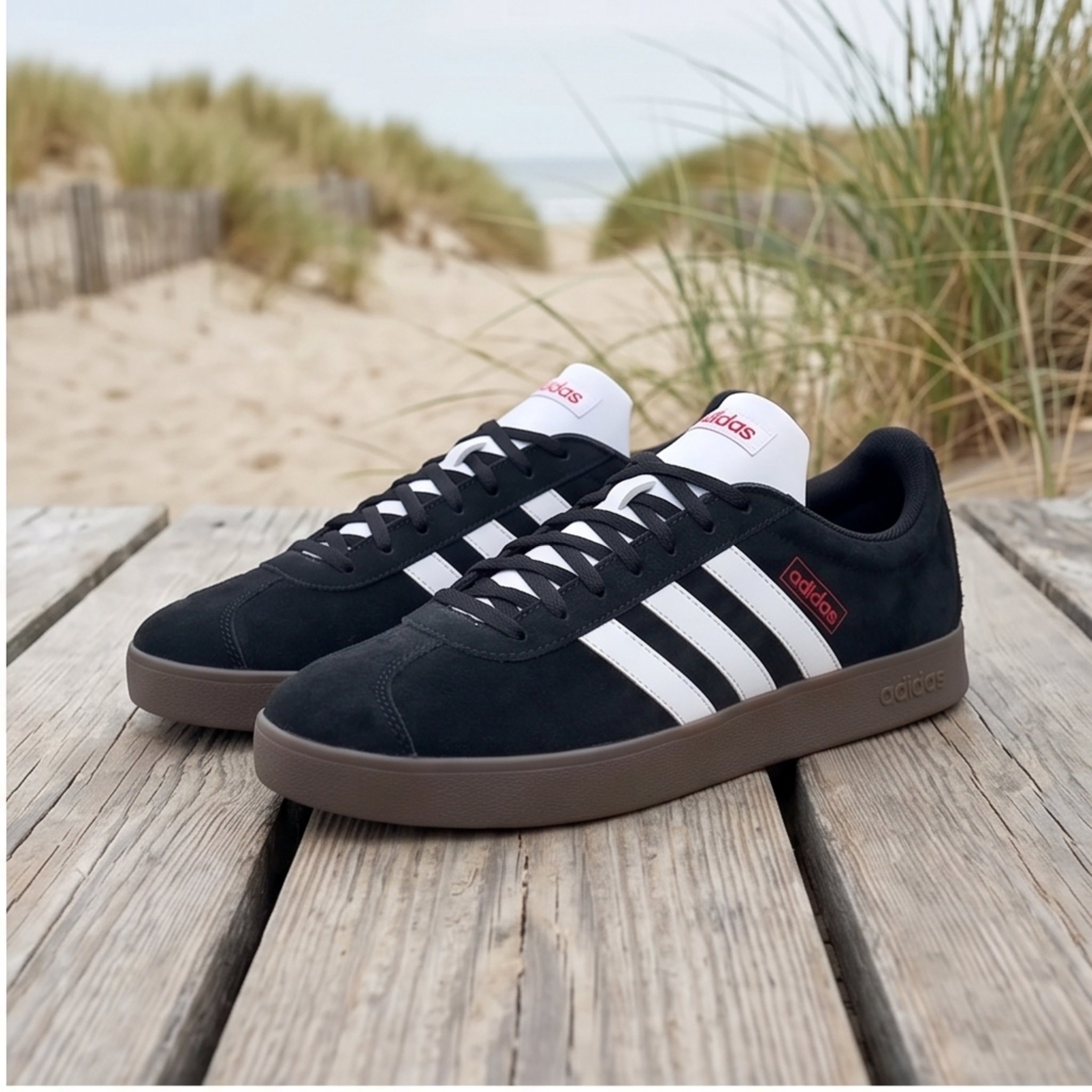 Adidas阿迪达斯VL Court 2.0男女同款防滑休闲运动鞋板鞋HQ1801