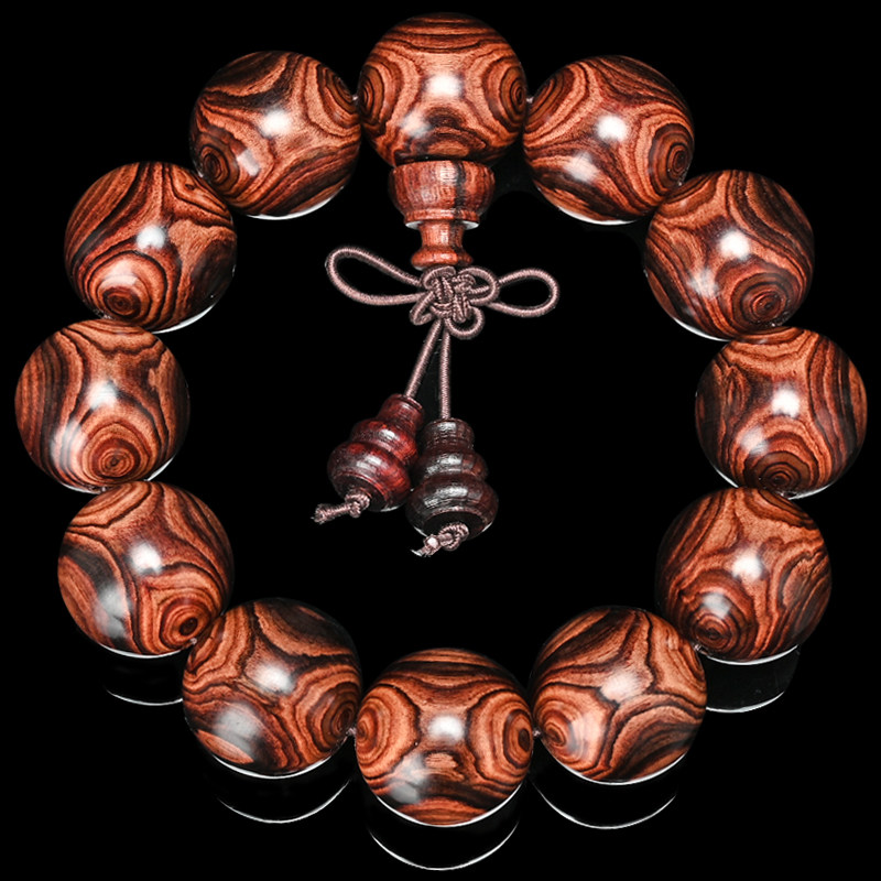 海南黄花梨木手串男 图片 价格 多少钱 什么值得买