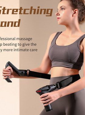 Massage Gun with Extended Handle Body Massager for Neck,Leg