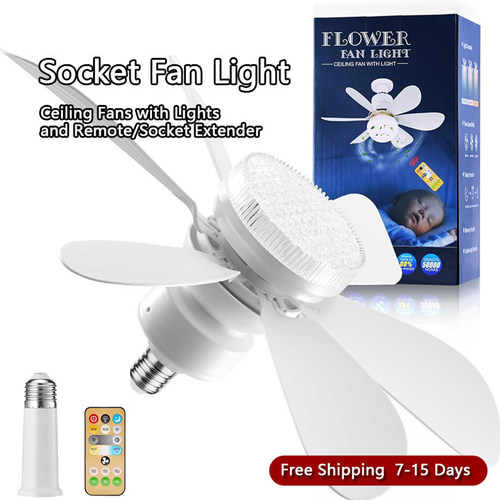 SocketFanLight-LedCeiling