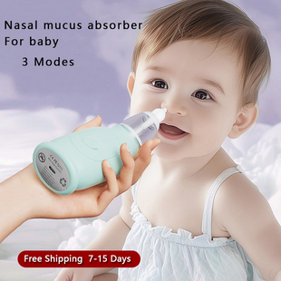 Nasal Aspirator for Baby Nose Sucker with 2 Silicone Tips