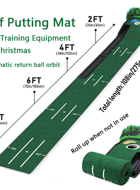 Practice Golf Putting Mat Improve Your Putting Stroke