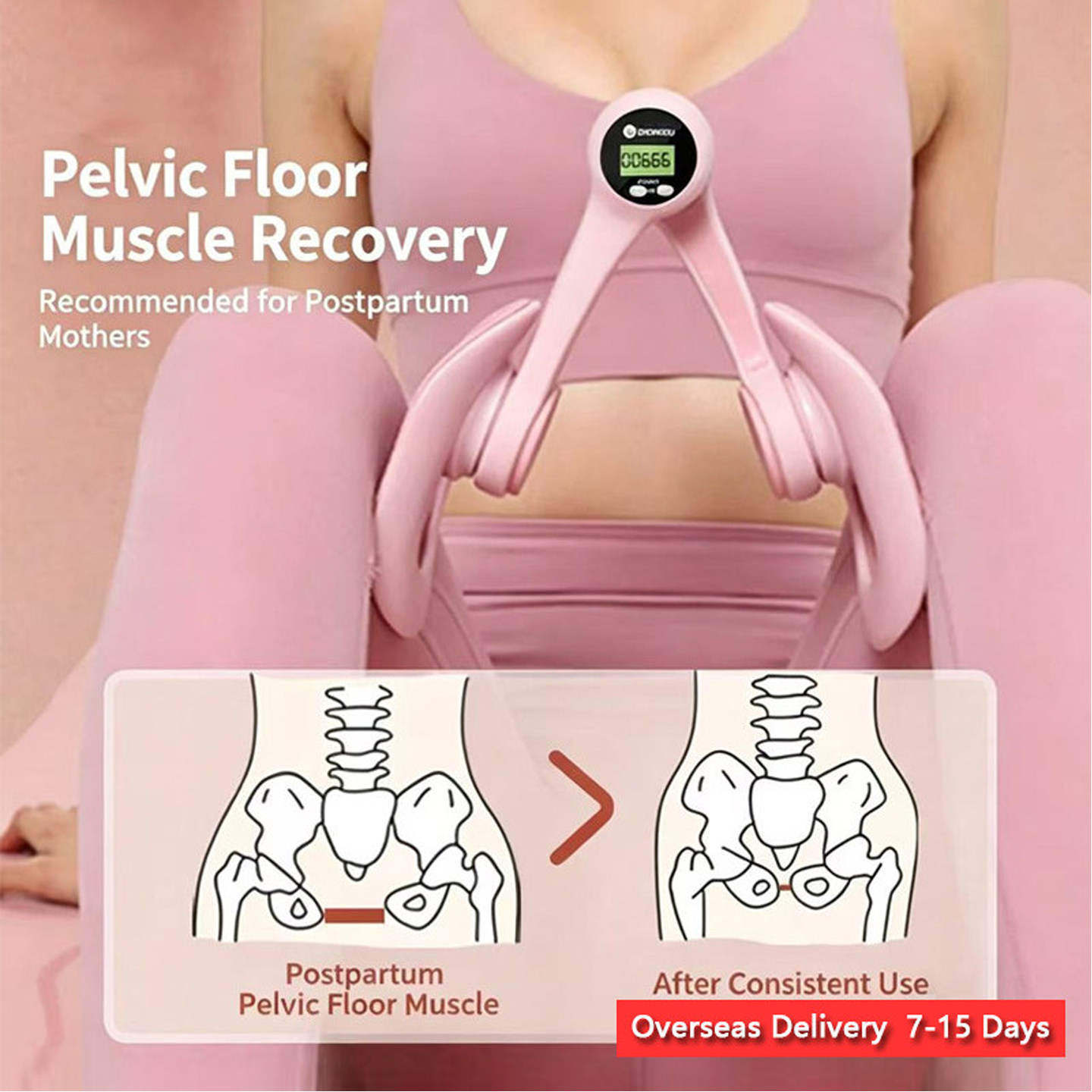 Kegel Exerciser Pelvic Floor Muscle Exercise Device forWomen - 实物图