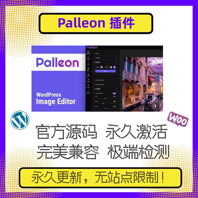 Palleon - WordPress Image Editor 图像编辑插件 WP图像编辑插件