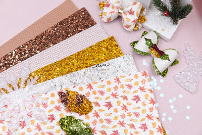 easymaker闪布手工DIY发夹ins