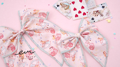 easymaker纯棉布料手工发夹