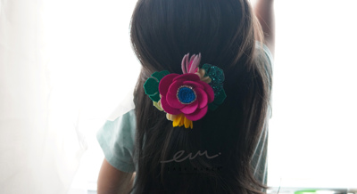 羊毛布easymaker材料手工发夹DIY