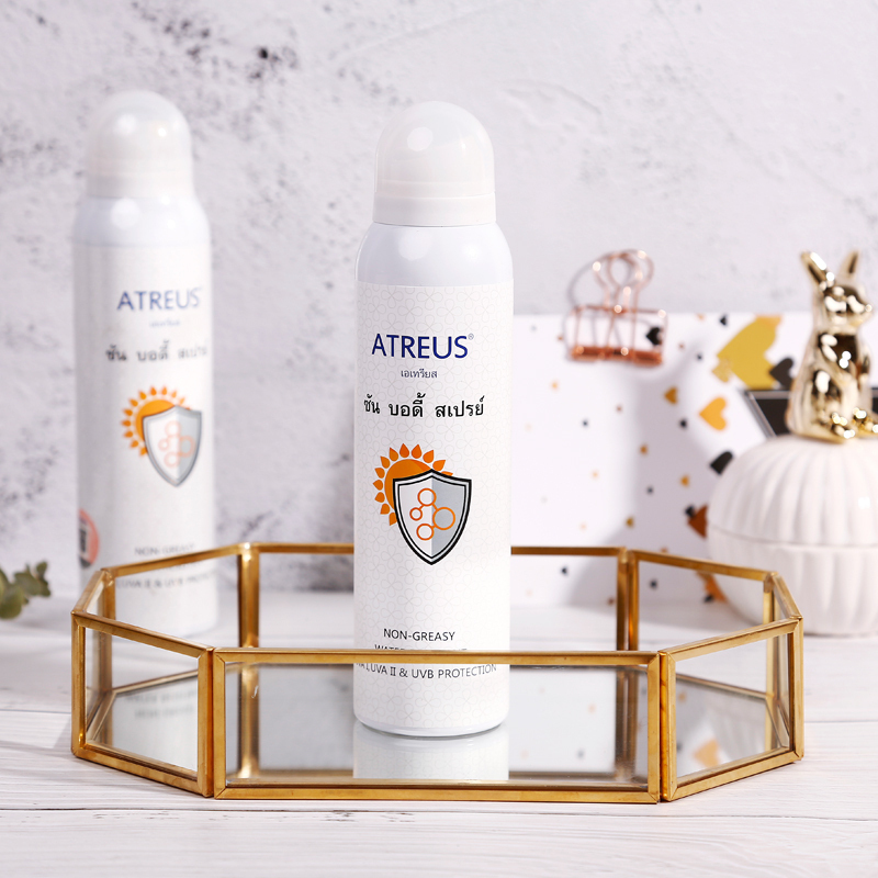 Ì©¹úATREUSÅ£ÄÌÃÀ°×·ÀɹÅçÎí»§Íâ·À×ÏÍâÏßSPF50²¹Ë®±£ÊªÑ§Éú¾üѵ