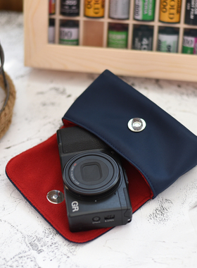 卡片机相机包适用于索尼RX100m7m6理光GR佳能G7X2黑卡相机保护套