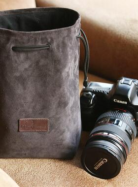 tonyfay佳能单反相机包尼康内胆包微单羊皮相机袋收纳袋加厚减震