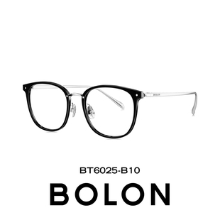 BOLON暴龙眼镜大框钛架近视镜框男女可配度数光学镜架素颜BT6025