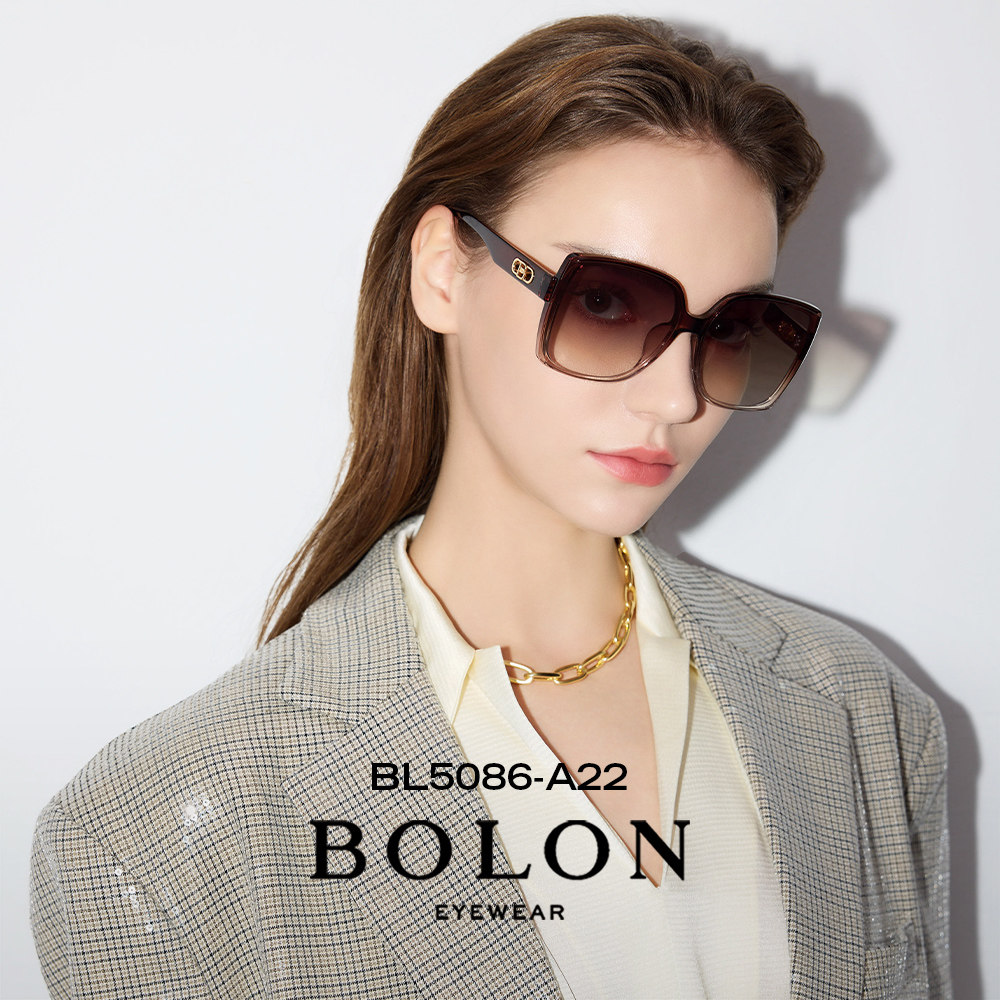 BOLON暴龙眼镜美颜镜渐变太阳镜防晒偏光镜个性潮搭墨镜女BL5086