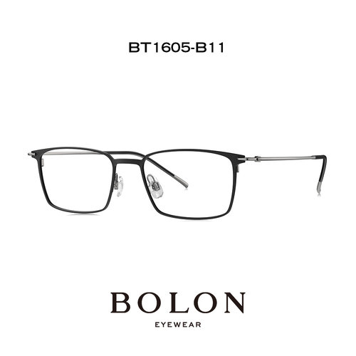 暴龙方框商务近视镜架钛金属镜框