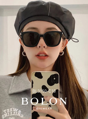 【李佳琦推荐】暴龙窄框墨镜男2026年新款太阳眼镜女高级感BL3150