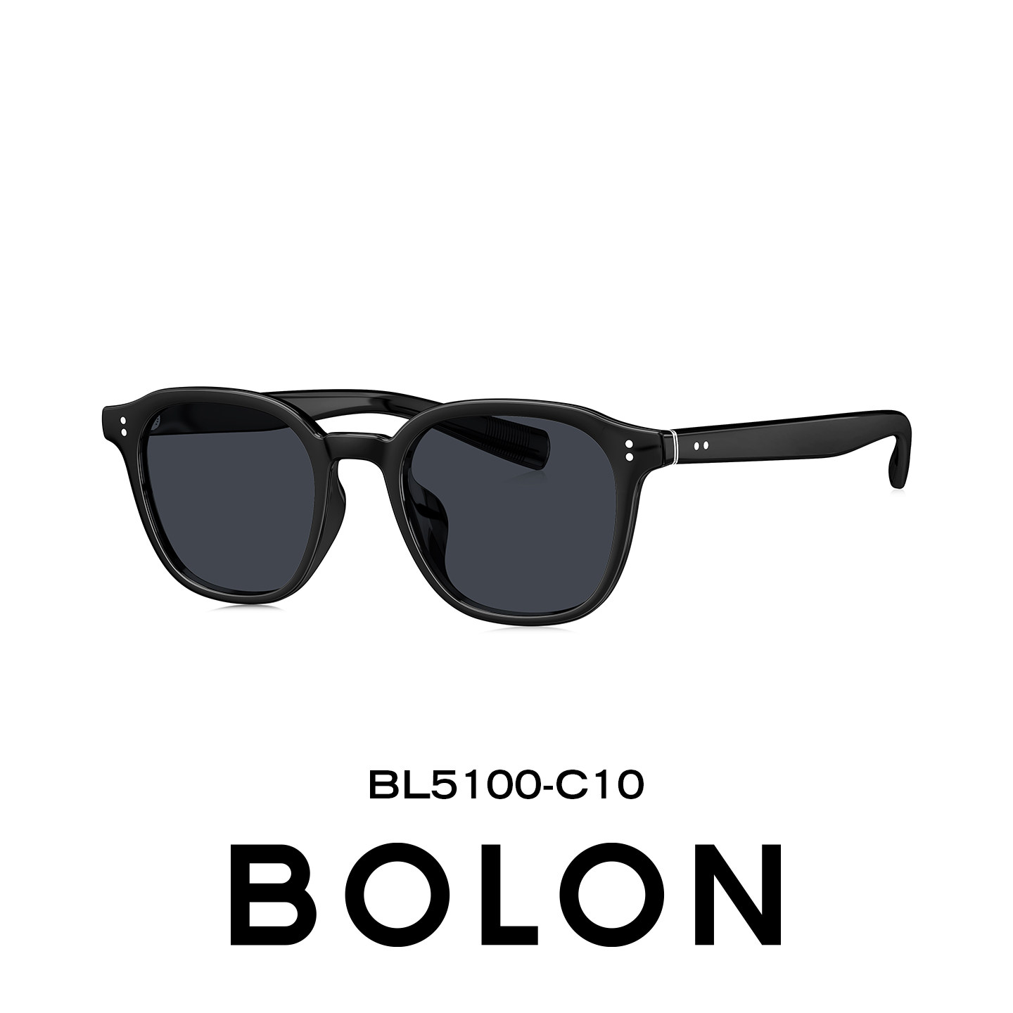 暴龙眼镜2026年新品偏光墨镜男潮流D形黑框防晒太阳镜女士BL5100