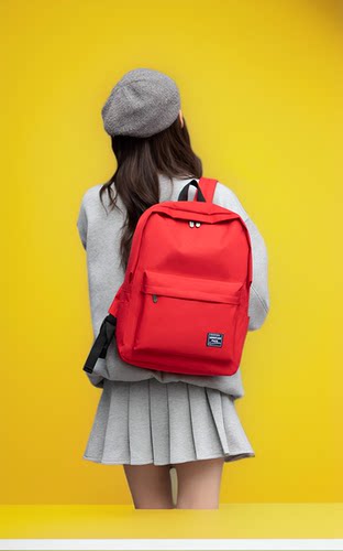 SPAO书包防水女生高耐脏双肩包