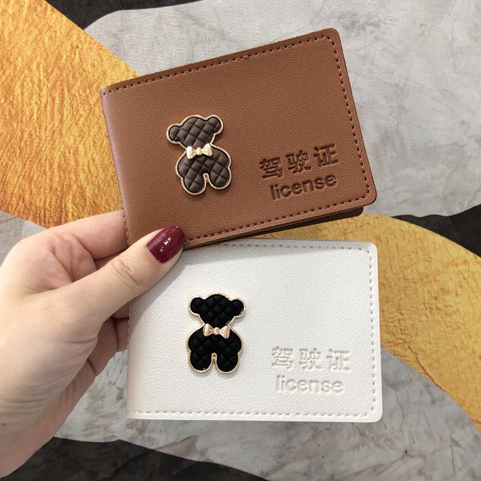 网红驾驶证皮套女情侣驾照本
